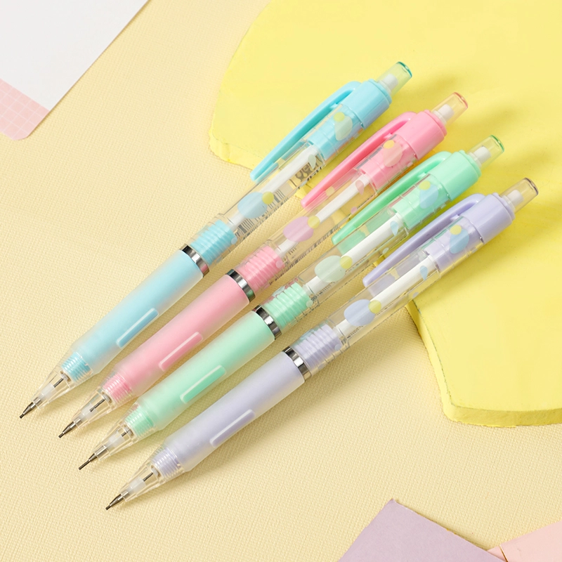 deli EU600-07 Mechanical Pencil, Blue, Green, Purple, Pink - Image 6