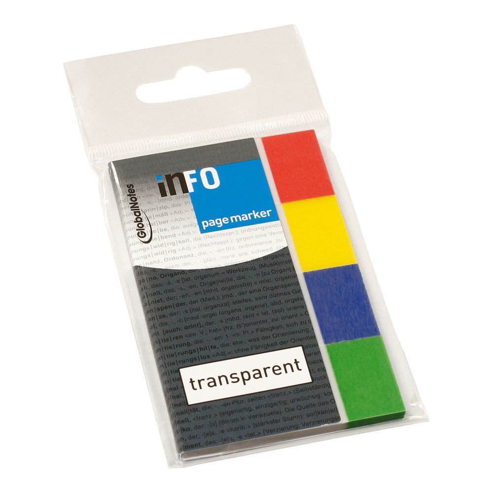 inFO 5670-00 Pagemarker 4 Color 40 Sheets (Transparent Film)