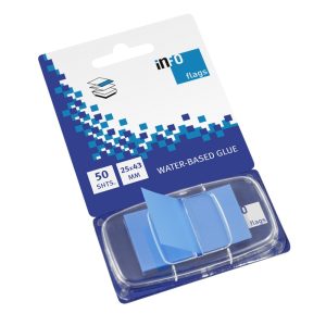 inFO 7728-36 Blue Flags 50sht / Pack