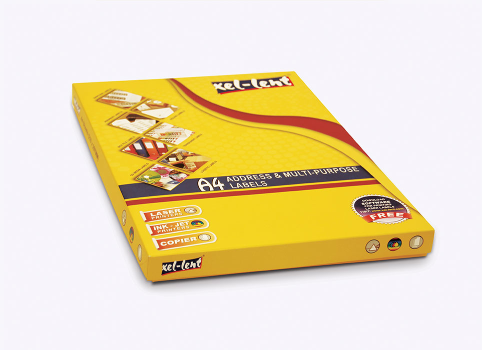 xel-lent Label A4 63.5 x 38.1 100 Sheets per Pack - Image 3