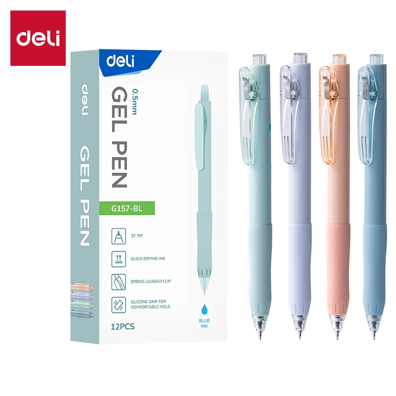 deli EG157-BL Office Gel Pen - Image 2