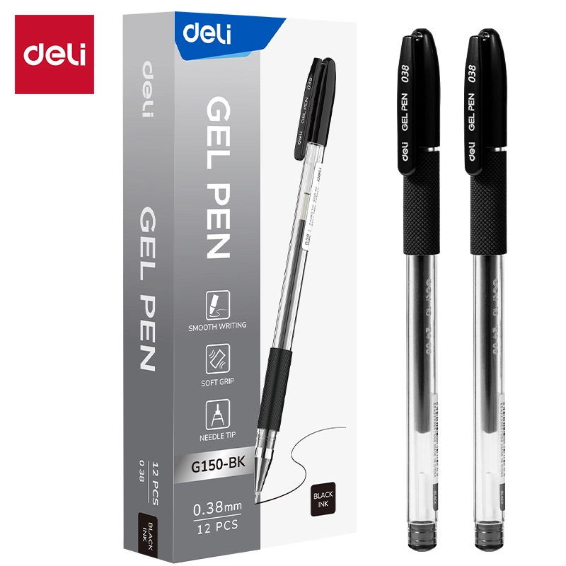 deli EG150-BK Office Gel Pen - Image 2