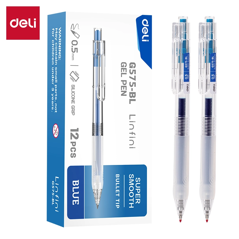 deli EG575-BL Office Gel Pen - Image 2