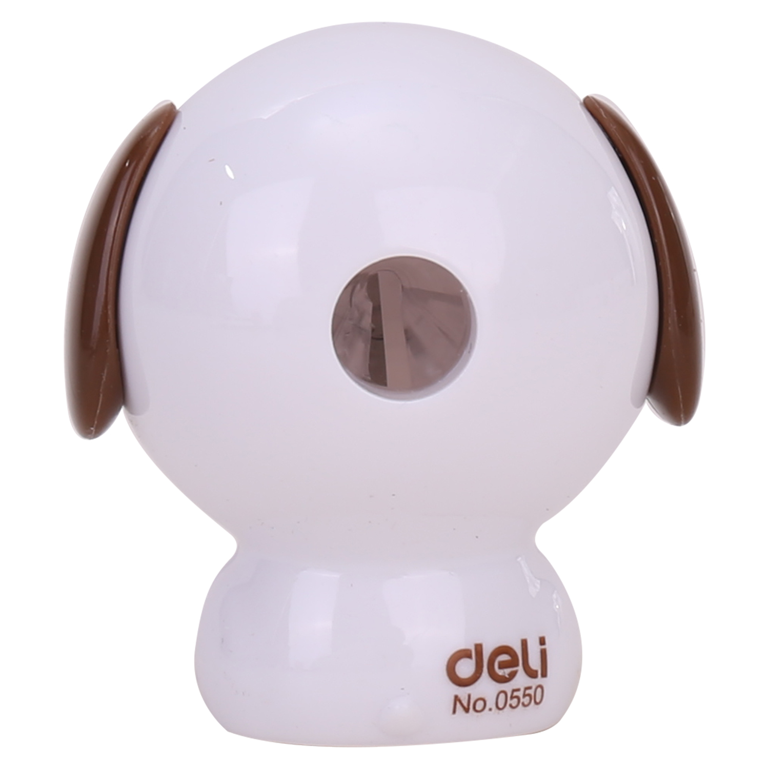 deli E0550 Pencil Sharpener, 1-hole w/canister, Assorted Colors - Image 2