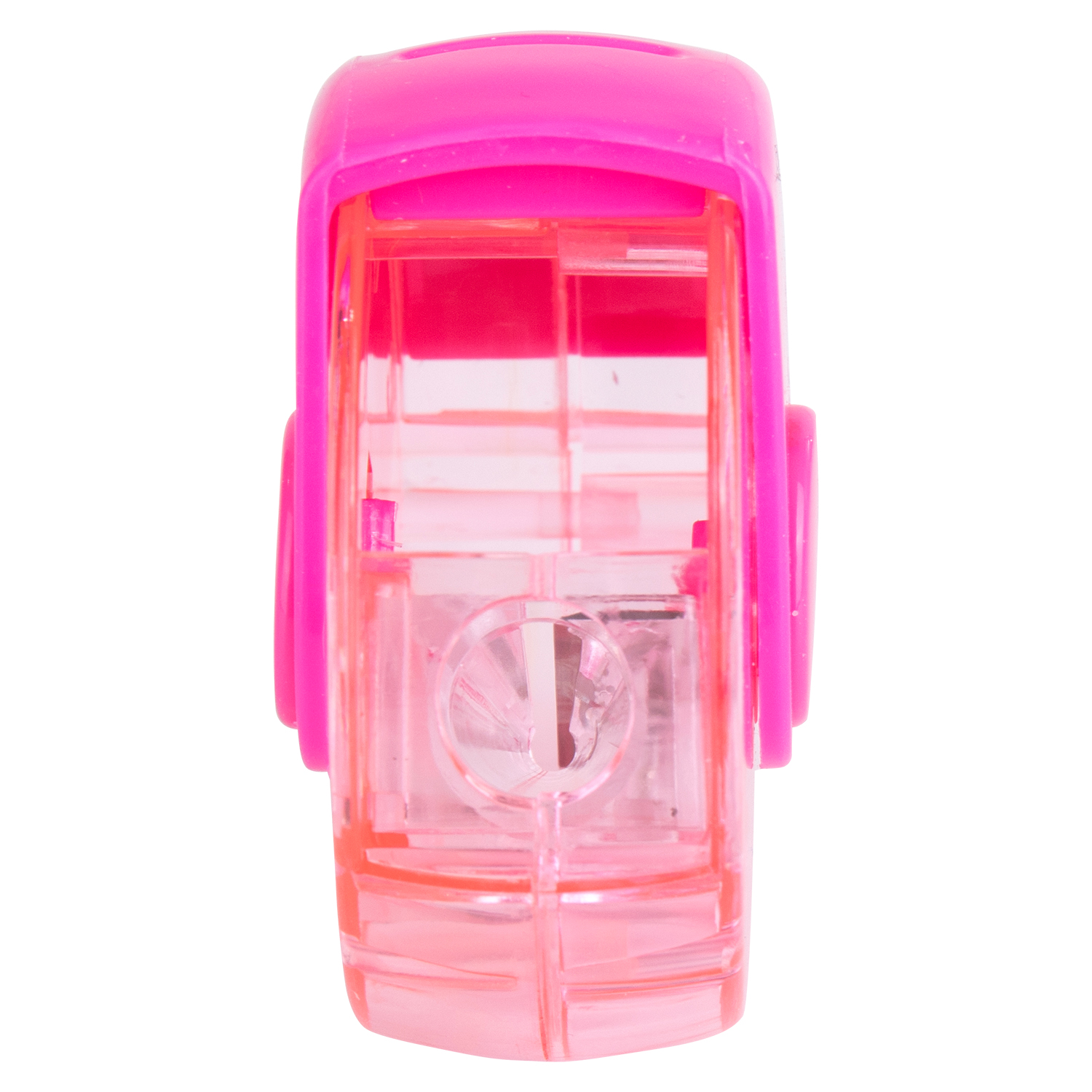 deli E0554 Pencil Sharpener, 1-hole w/canister, Assorted Colors - Image 2