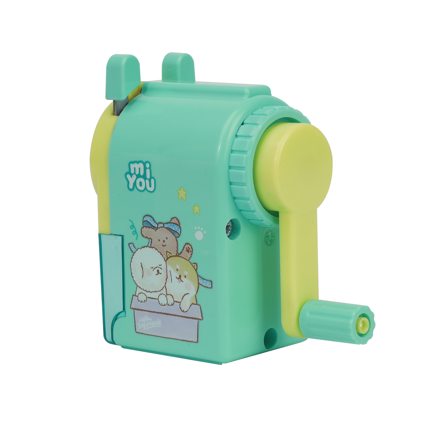 deli E0641 Rotary Pencil Sharpener, 90×43×88mm, Assorted Colors - Image 2