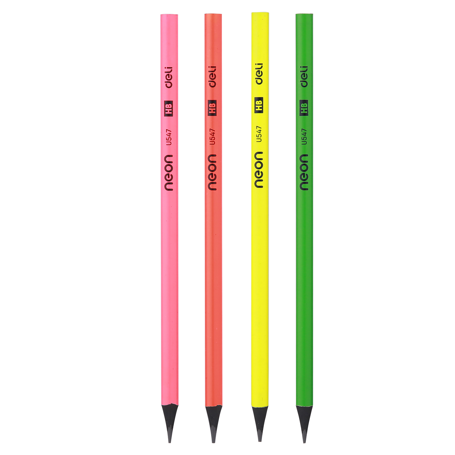 deli EU54700 Pencil, HB, Assorted Colors - Image 2