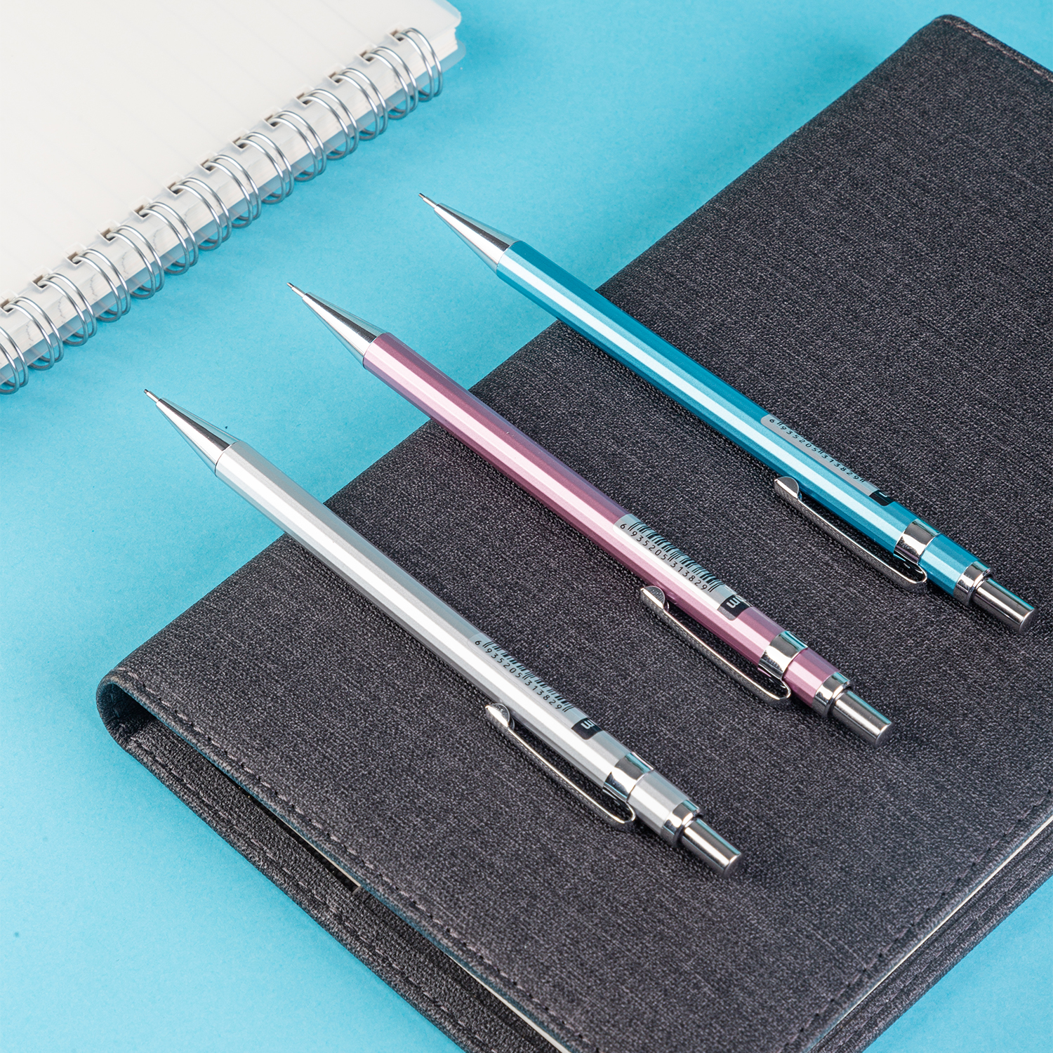 deli EU998 Mechanical Pencil, 0.7mm, Assorted Colors - Image 2