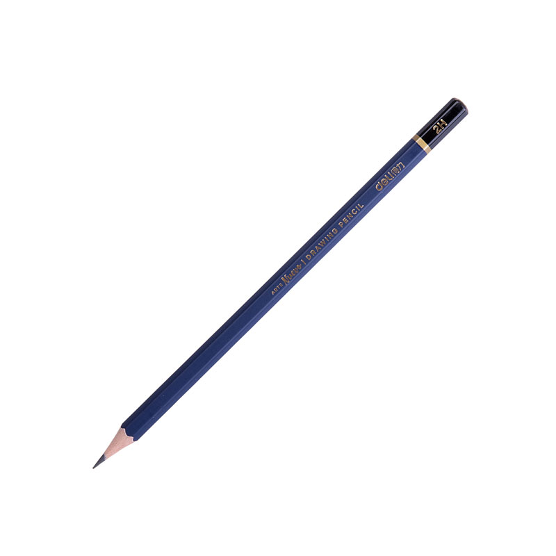 deli S999-2H Sketching Pencil, 2H, Blue - Image 2