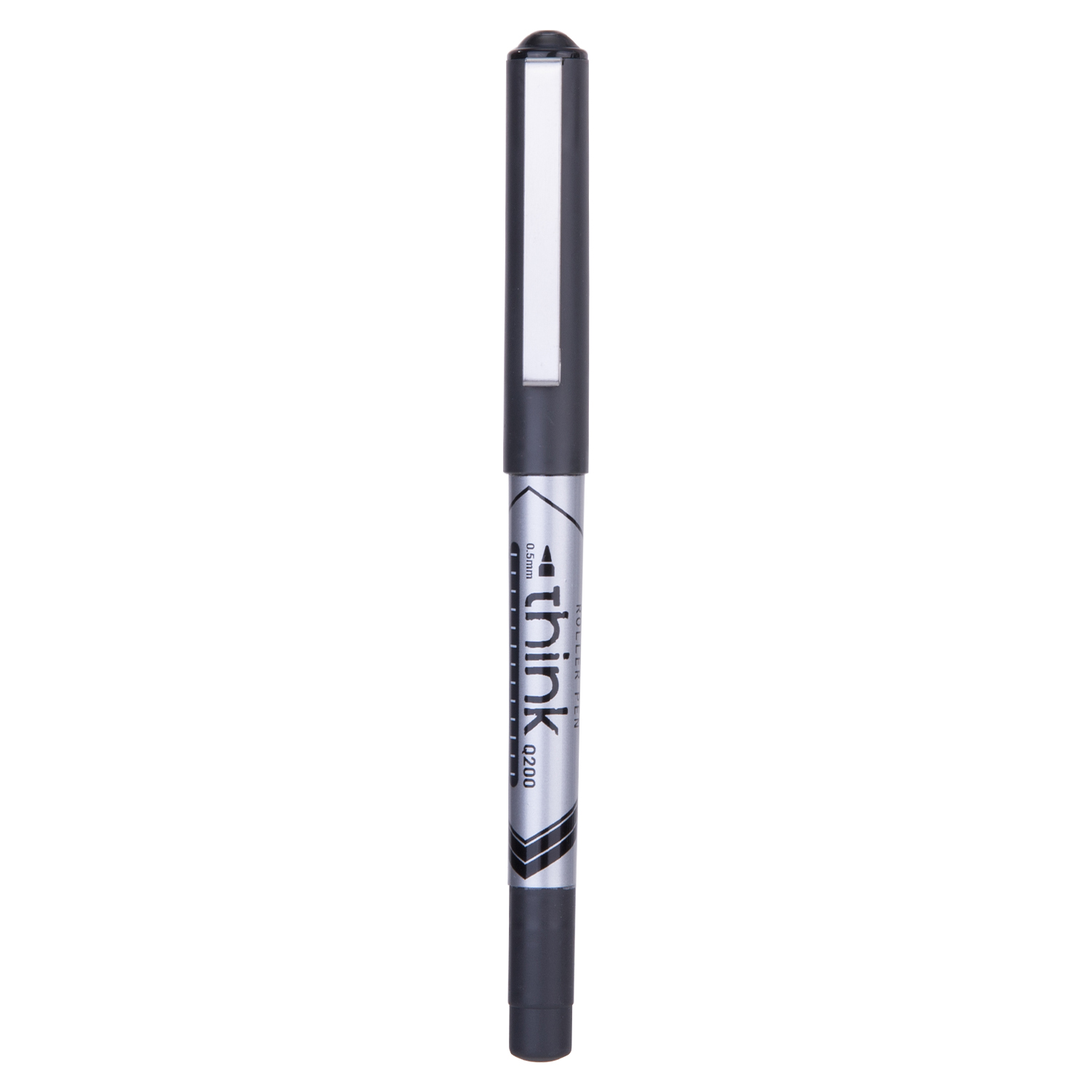 deli EQ20020 Roller Pen, Bullet tip:0.5mm, Black - Image 2