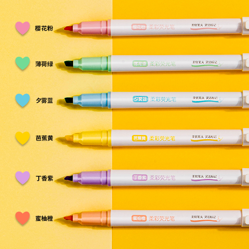 deli S744 Highlighter, Assorted Colors - Image 2