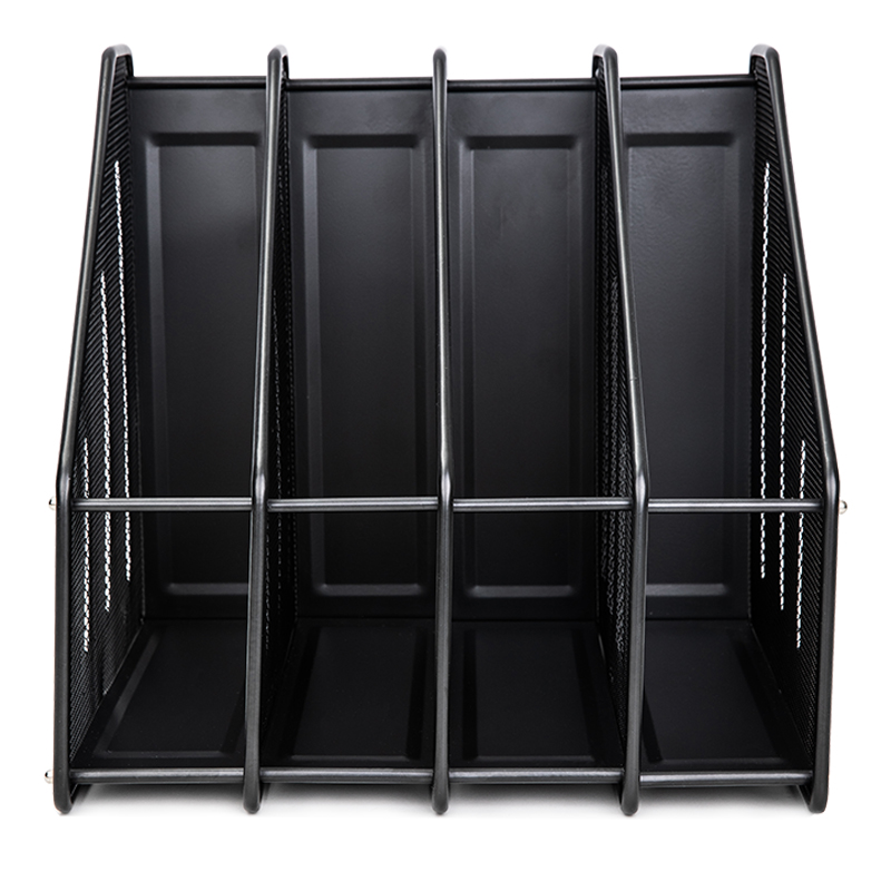 deli 78994 Magazine Container, 325*290*315mm, Black - Image 2
