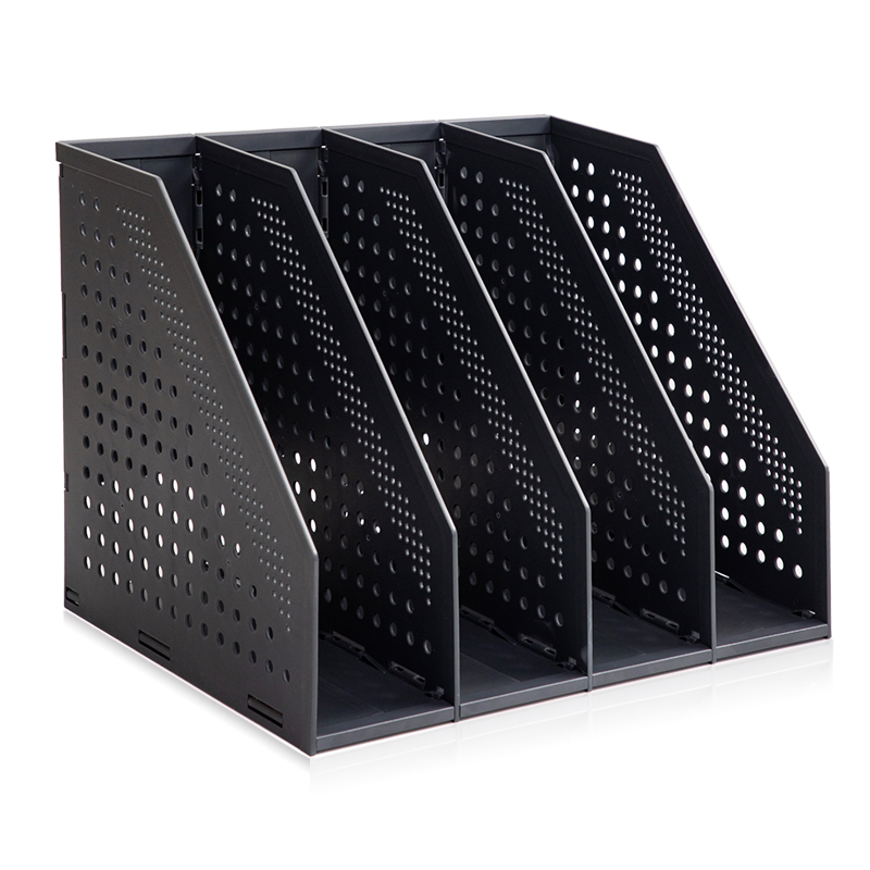 deli 78996 Magazine Container, 288*60*300mm, Dark Grey - Image 2