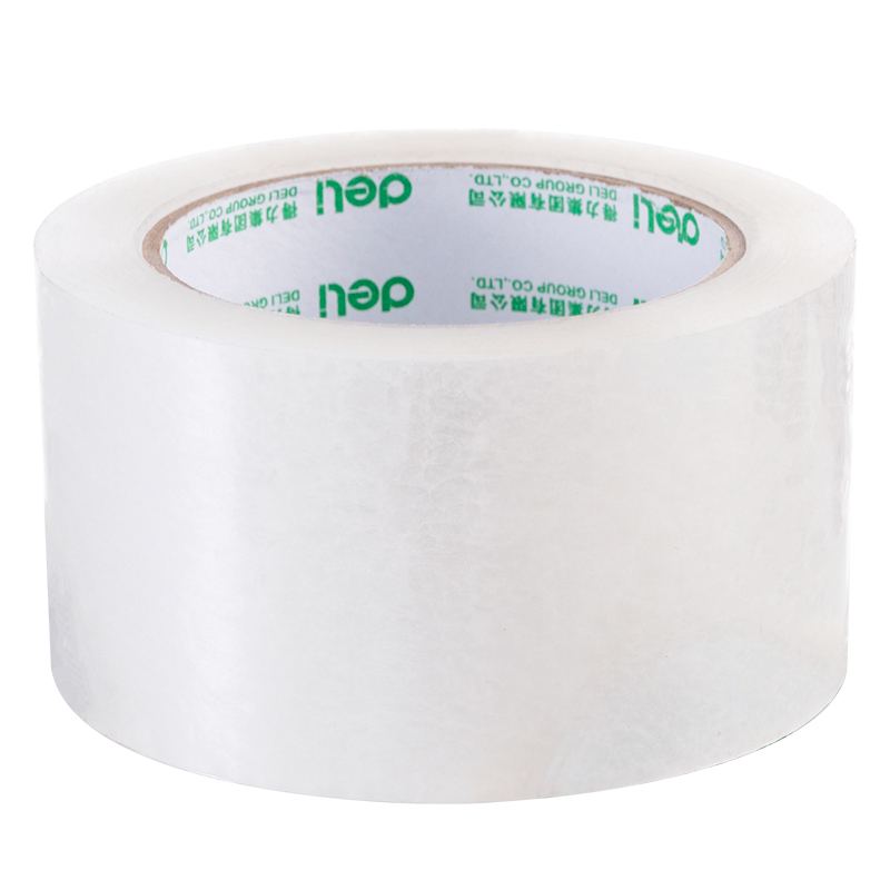 deli 33301 Packing Tape, 60mm*100y*45um, Transparent - Image 2