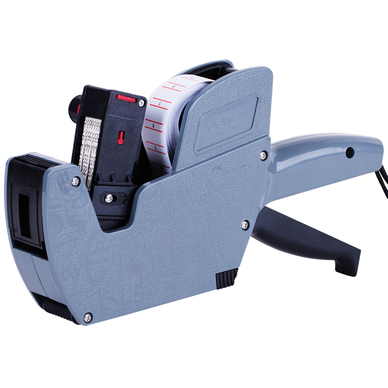 deli 7504 Price Label Gun, 8 digits, Grey - Image 2