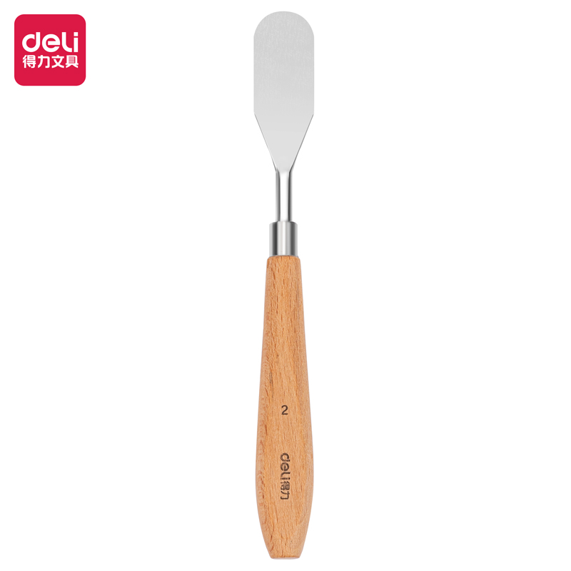 deli 73902-2 Paint knife art Scraper, No. 2 flat head, Assorted Colors - Image 2