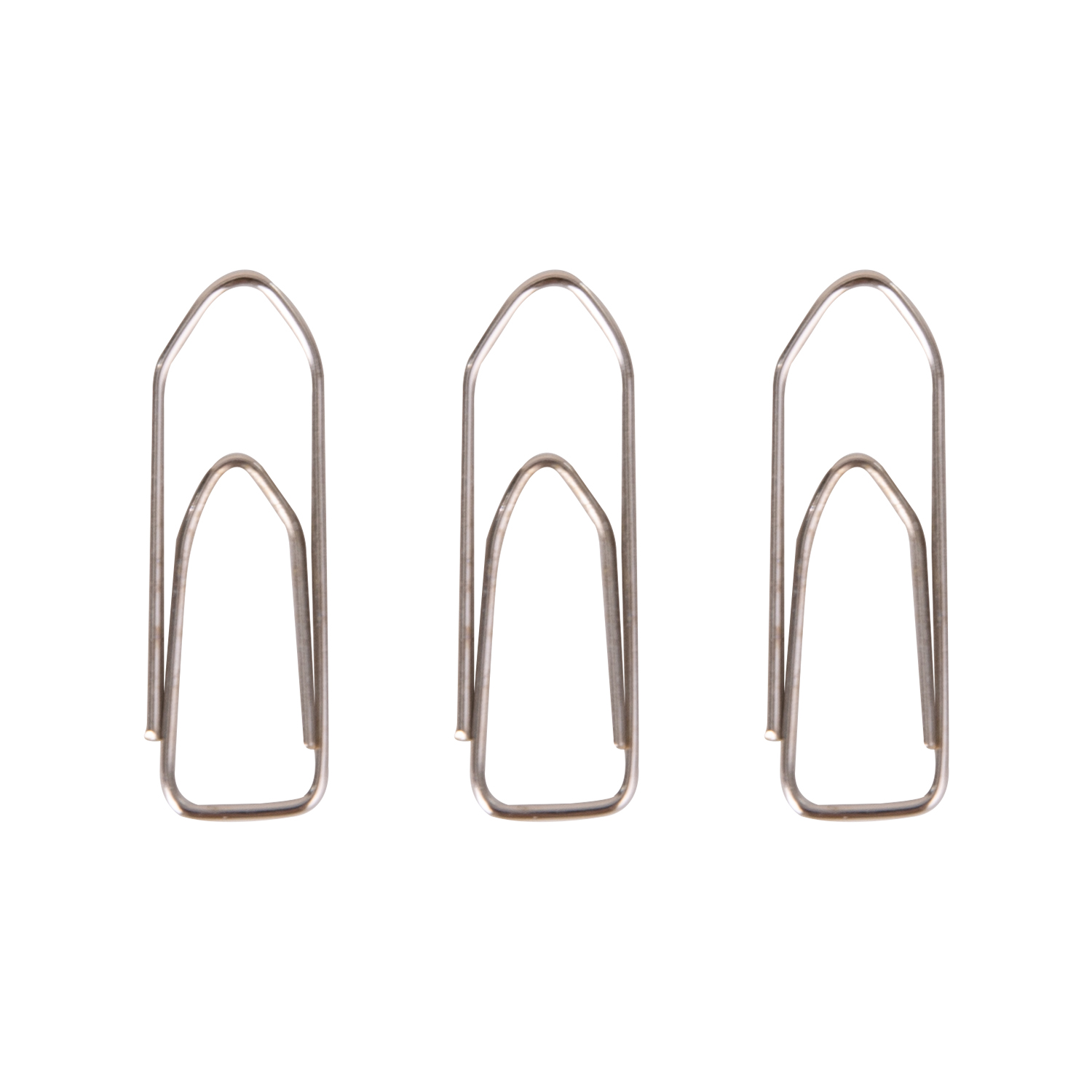 deli E39719 Paper Clips, #3, 28mm, Silver - Image 2