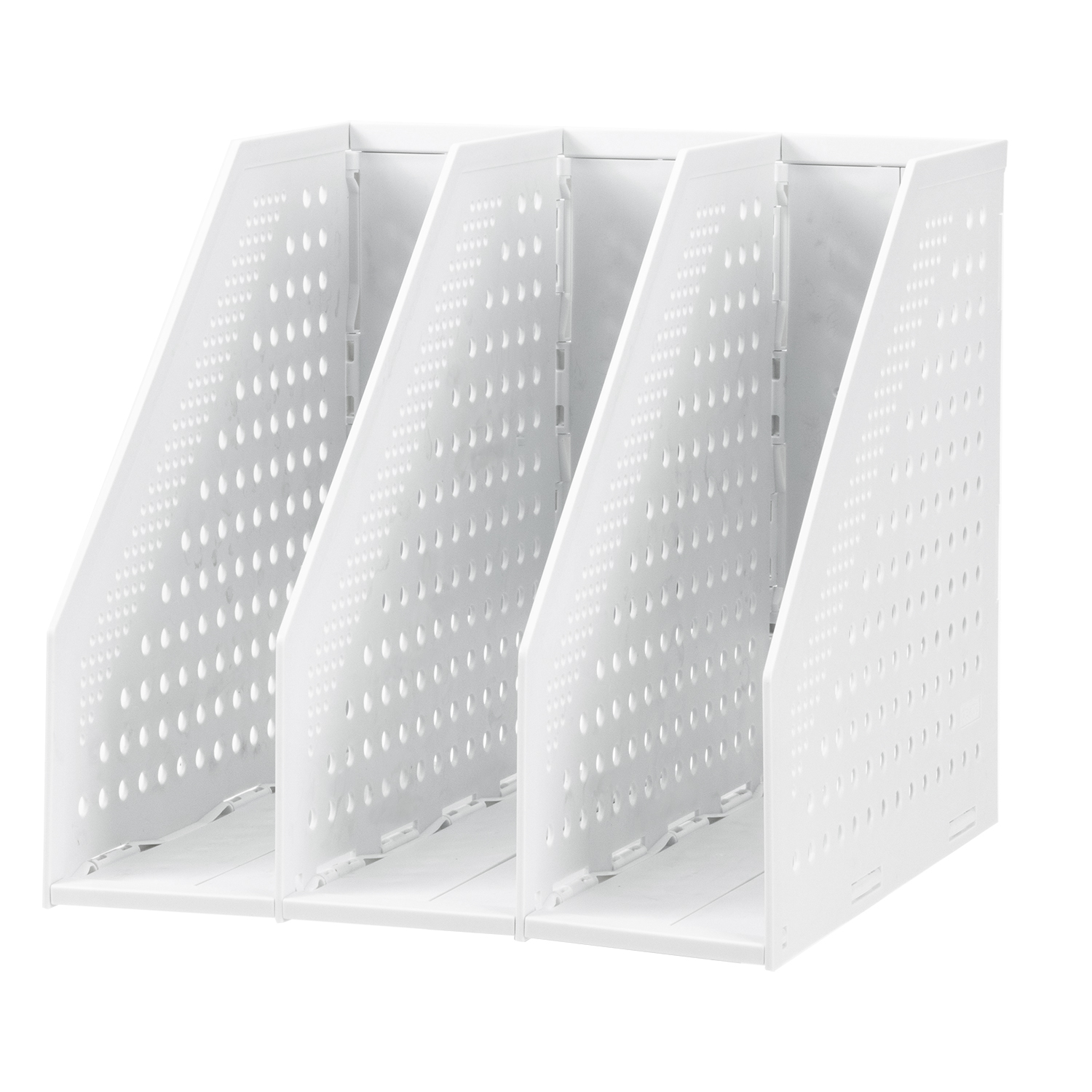 deli E78995 Magazine Holder, 288*50*300mm, Dark Grey - Image 2