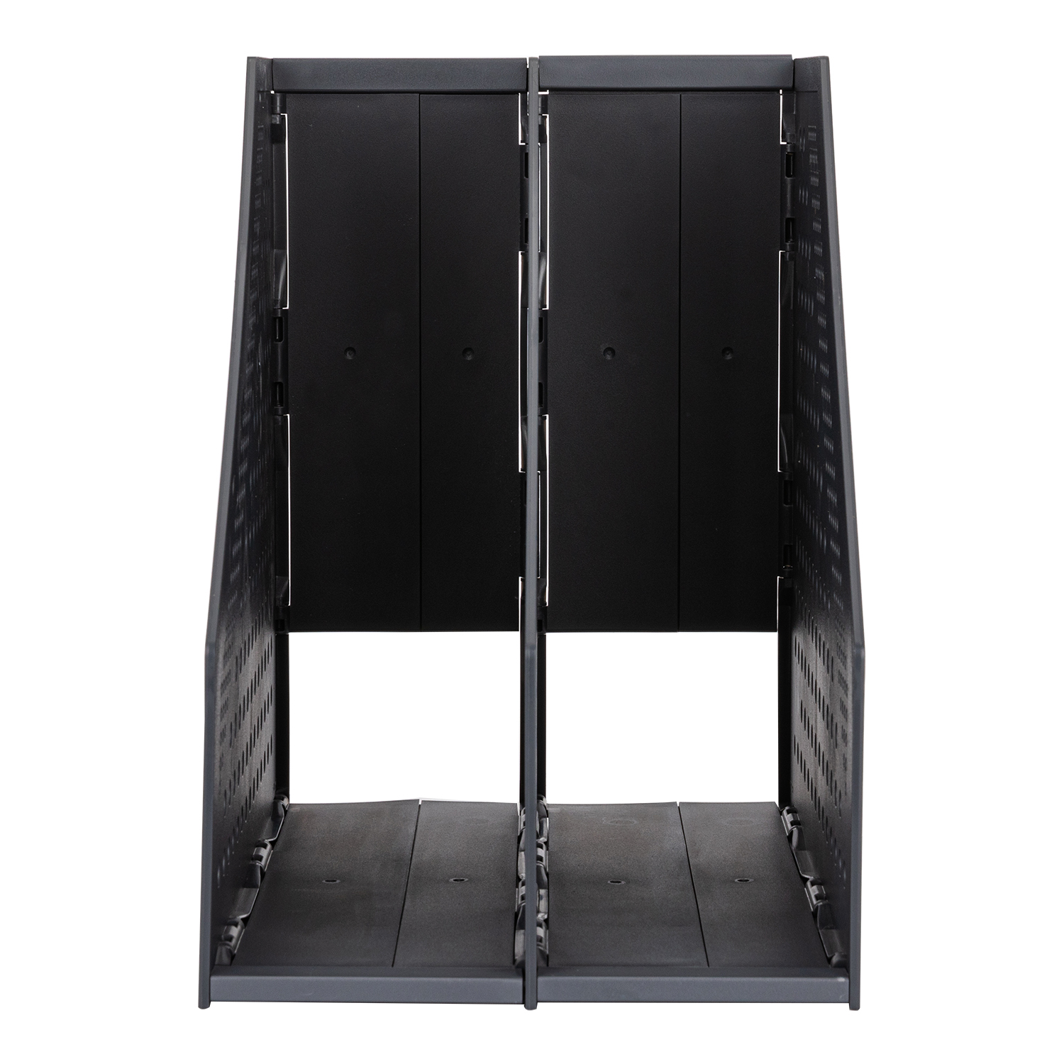 deli E78999 Magazine Holder, 286*38*300mm, Dark Grey - Image 2