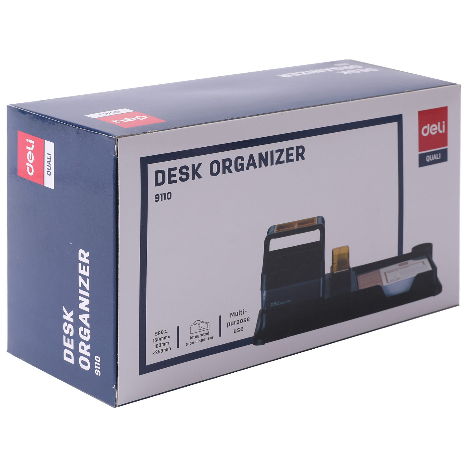deli E9110 Desk Organizer, 209×103×150mm, Assorted Colors - Image 2