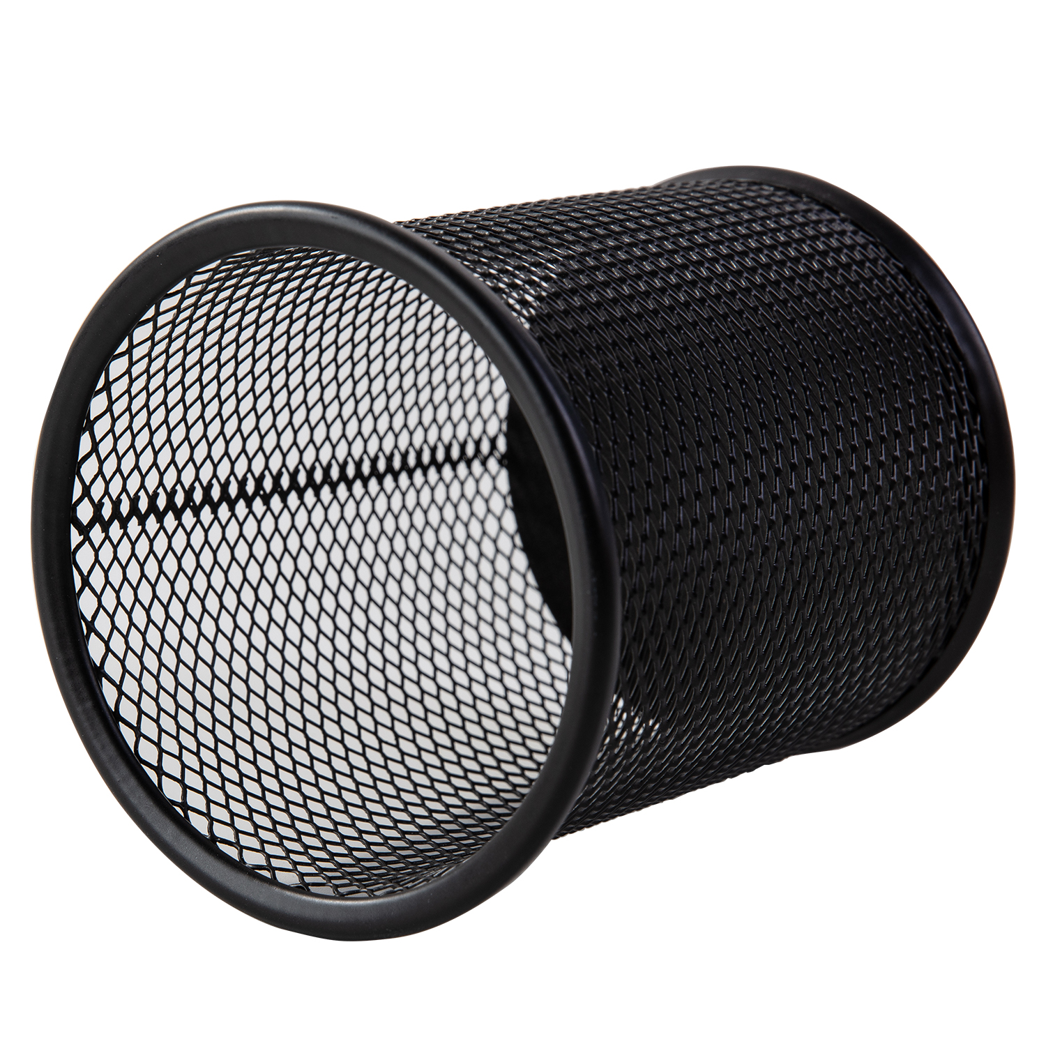 deli E9172 Pen Holder, φ91×98mm, Black - Image 2