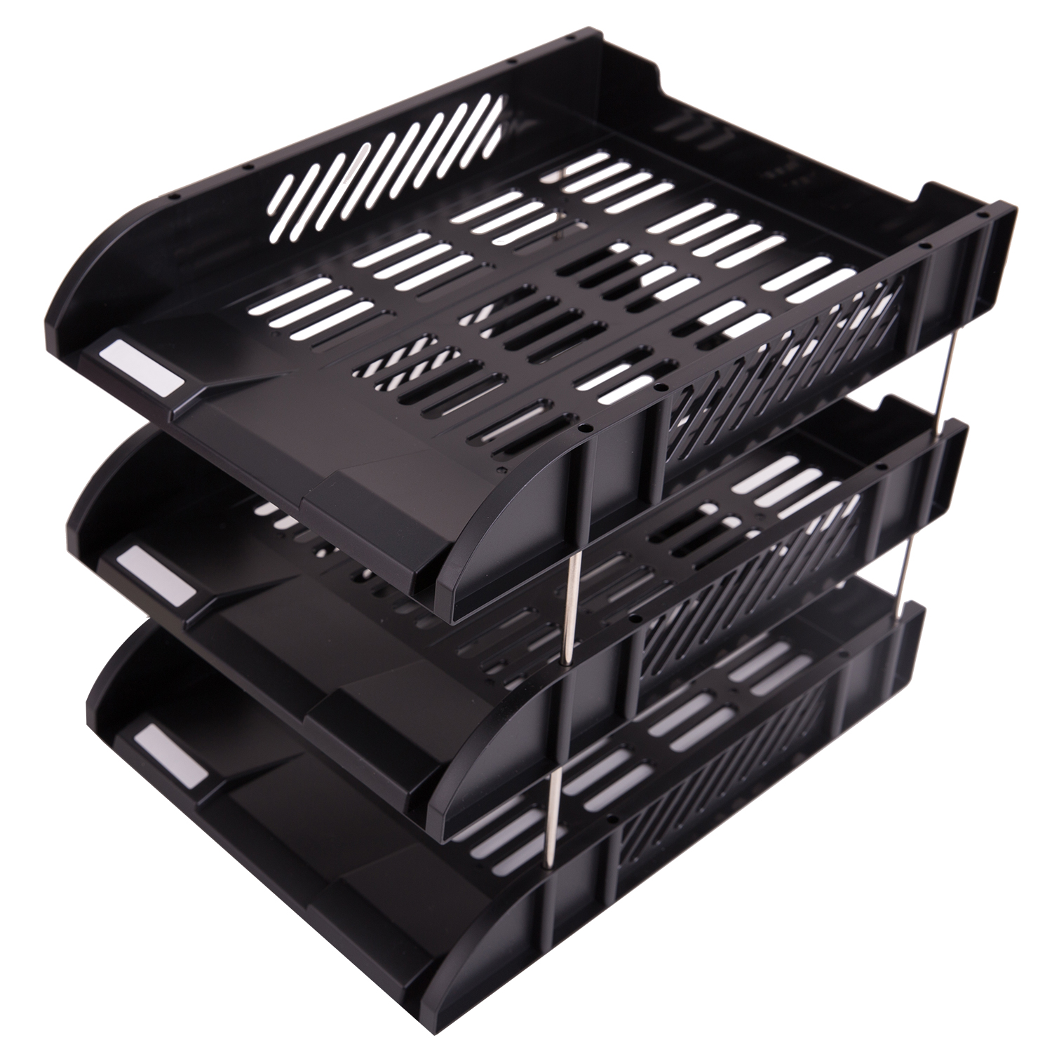 deli E9217 File Tray, 258×330×109mm, Black - Image 2