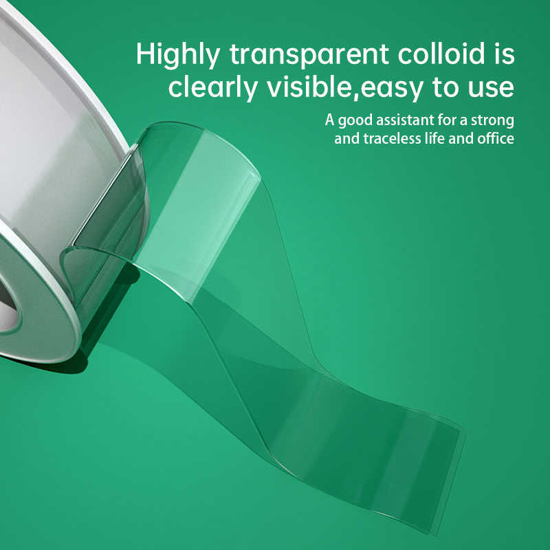 deli 33605 Mounting Tape, 1mm*30mm*1.5M, Transparent - Image 2