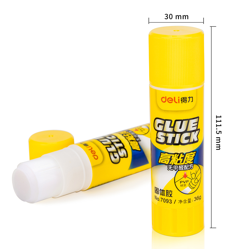 deli 7093 Glue Stick, 36g, White - Image 2