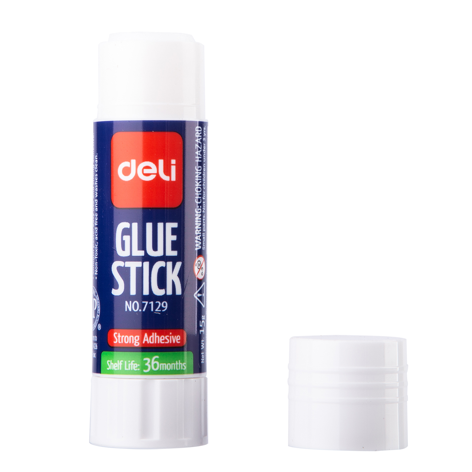 deli E7129 Glue Stick, 15g, White - Image 2
