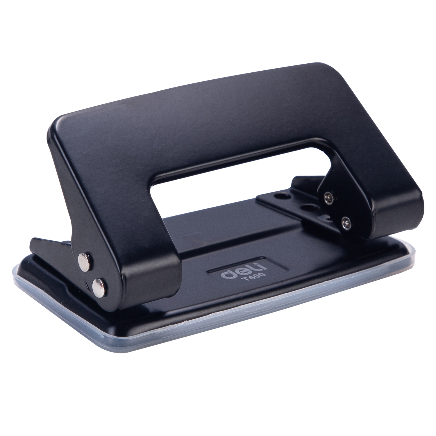 deli ET40020 Punch, 8 sheets,80mm,Φ6mm, Black - Image 2