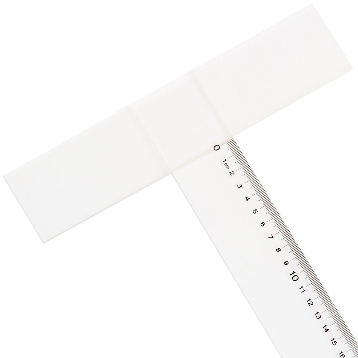 deli 8410 Technical Ruler, 60cm, Transparent - Image 2