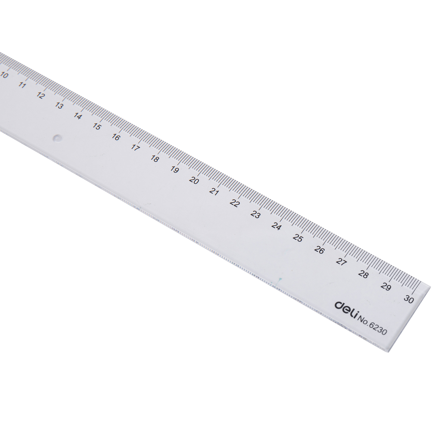 deli E6230 Ruler, 30cm, Transparent - Image 2