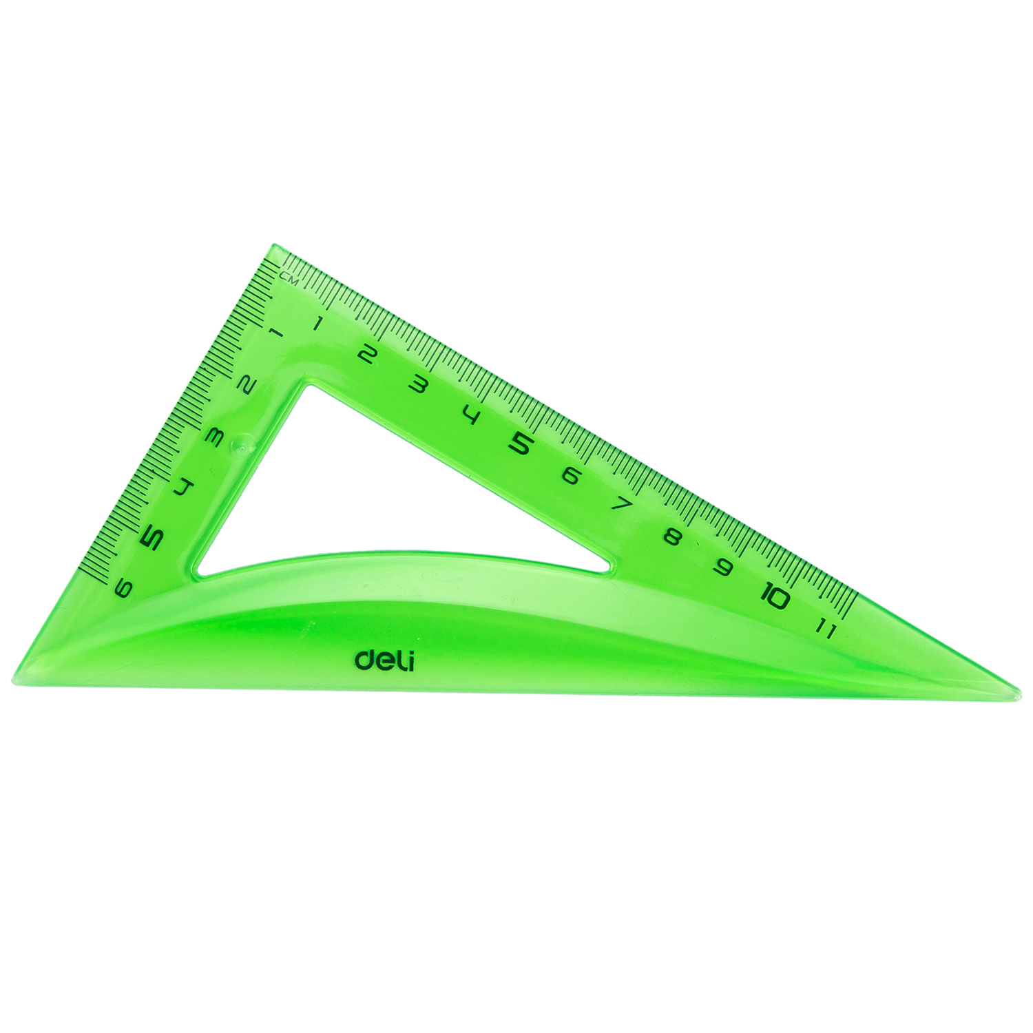 deli EG00402 Ruler Set, 4 pcs, Assorted Colors - Image 2