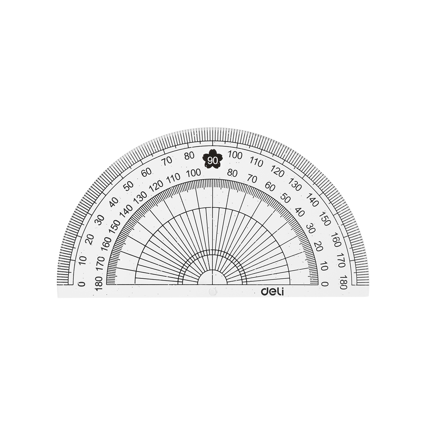 deli EH657 Ruler Set, 4 PCS set(Ruler:15cm), Assorted Colors - Image 2