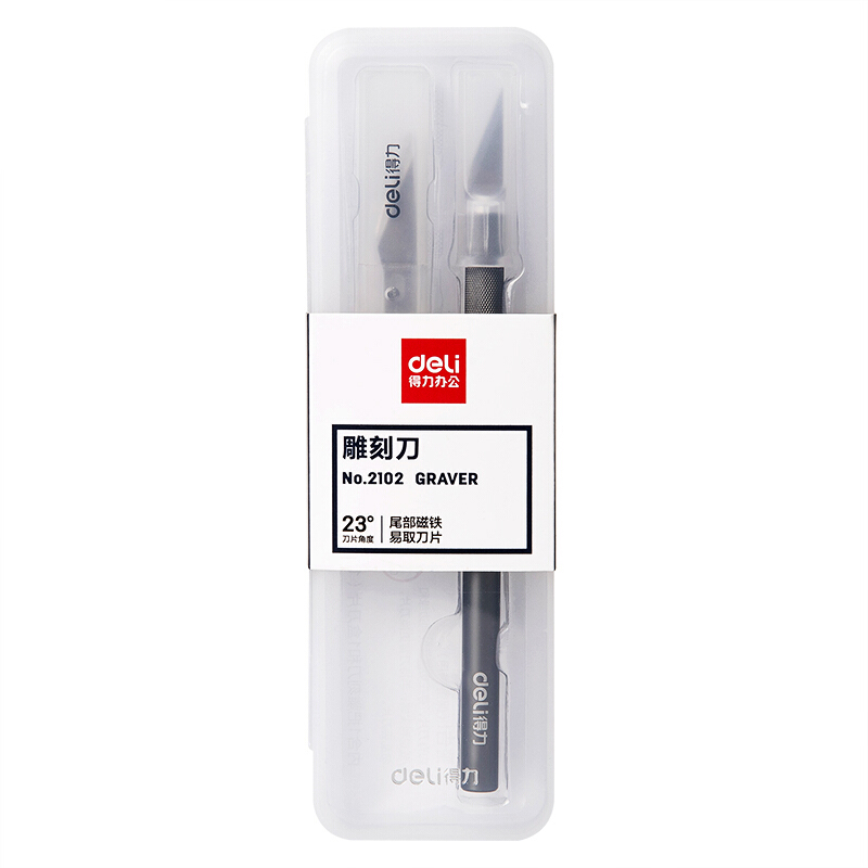 deli 2102 Cutter, 148mm, Grey - Image 2