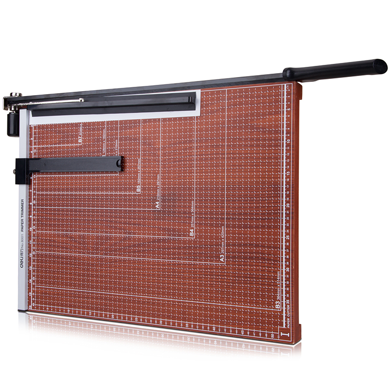 deli 8001 Paper Trimmer, 21, Brown - Image 2