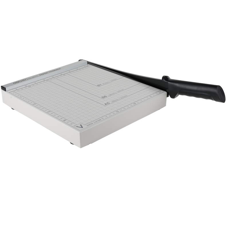 deli 8015 Paper Trimmer, 250x250mm(10”x10”), White Ash - Image 2