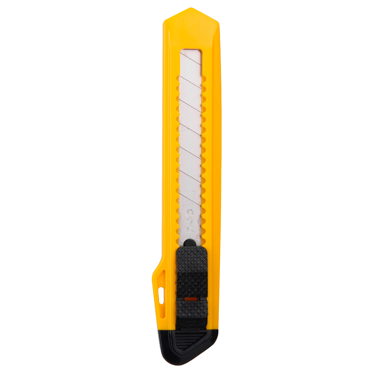 deli E2001 Cutter, 8 snap-off blades, Yellow - Image 2