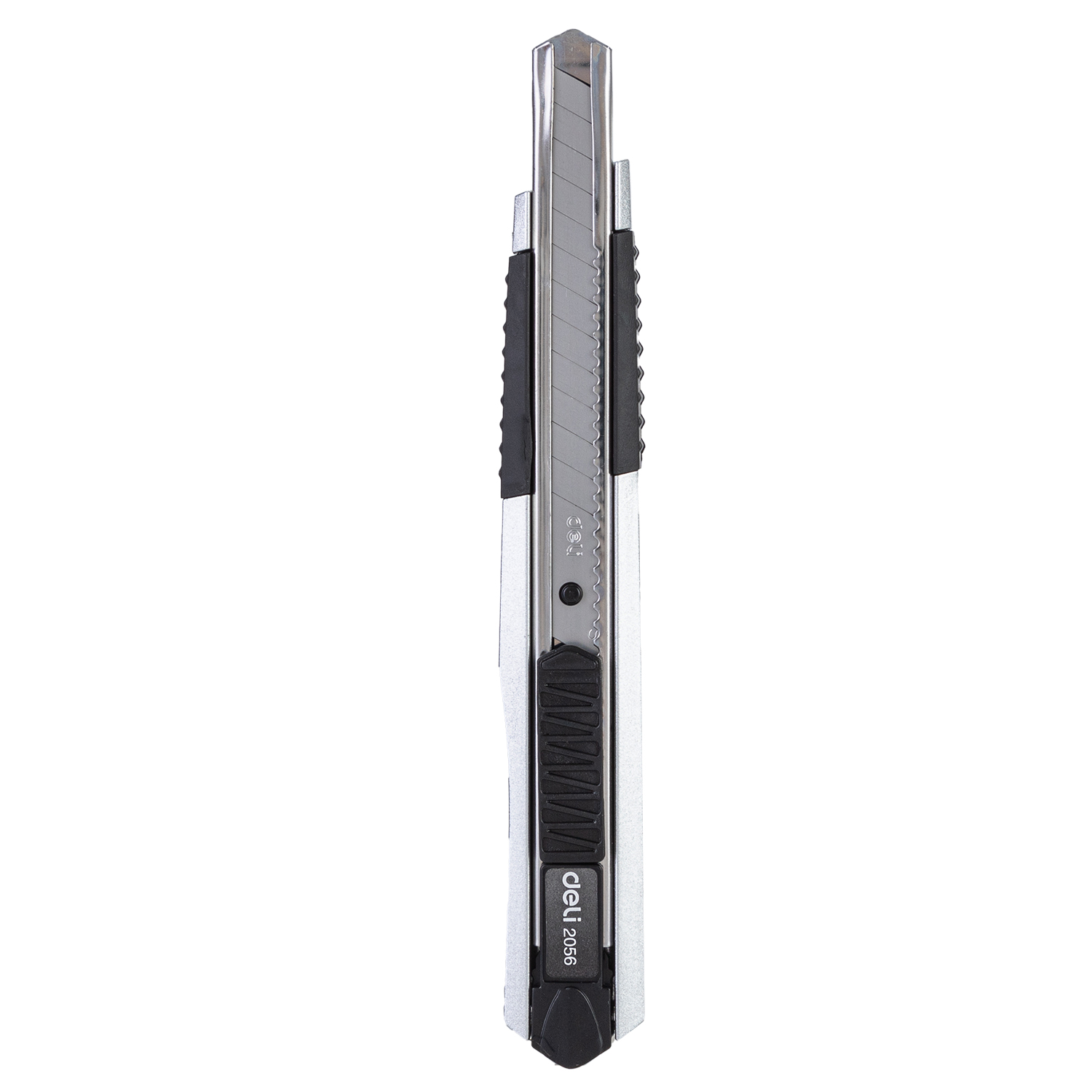 deli E2056 Cutter, 13 snap-off blades, Silver - Image 2