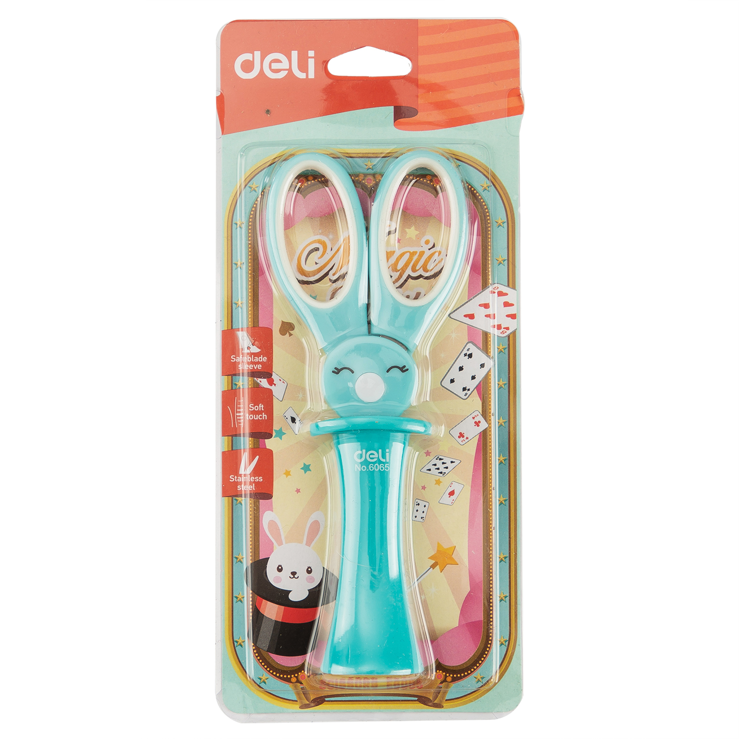 deli E6065 Scissors, 137mm, Assorted Colors - Image 2