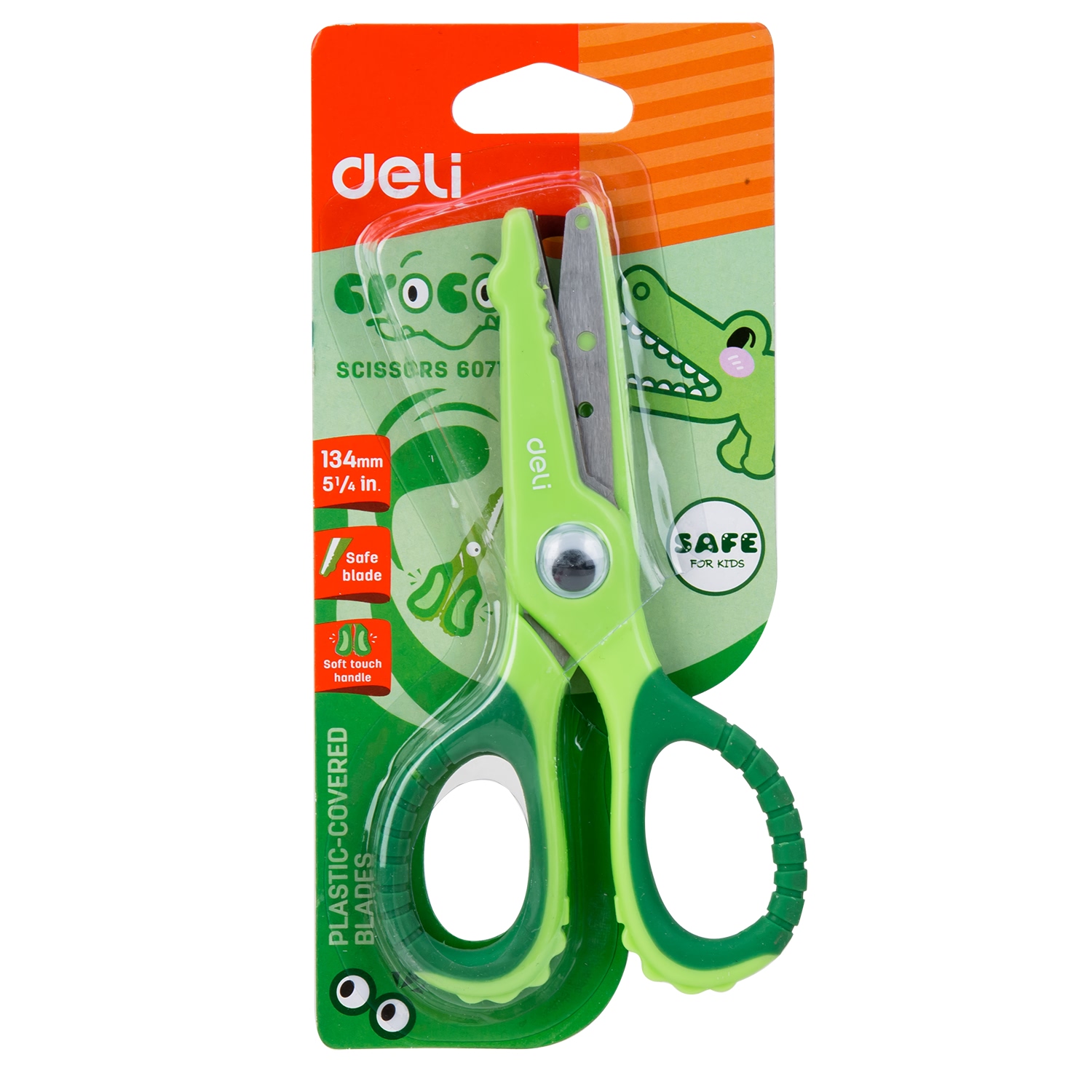 deli E6071 School Scissors, 134mm, Assorted Colors - Image 2