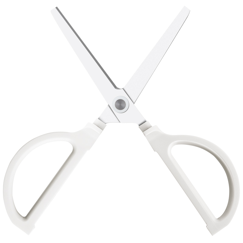 deli ENS051 Scissors, 70×60×180mm, White - Image 2
