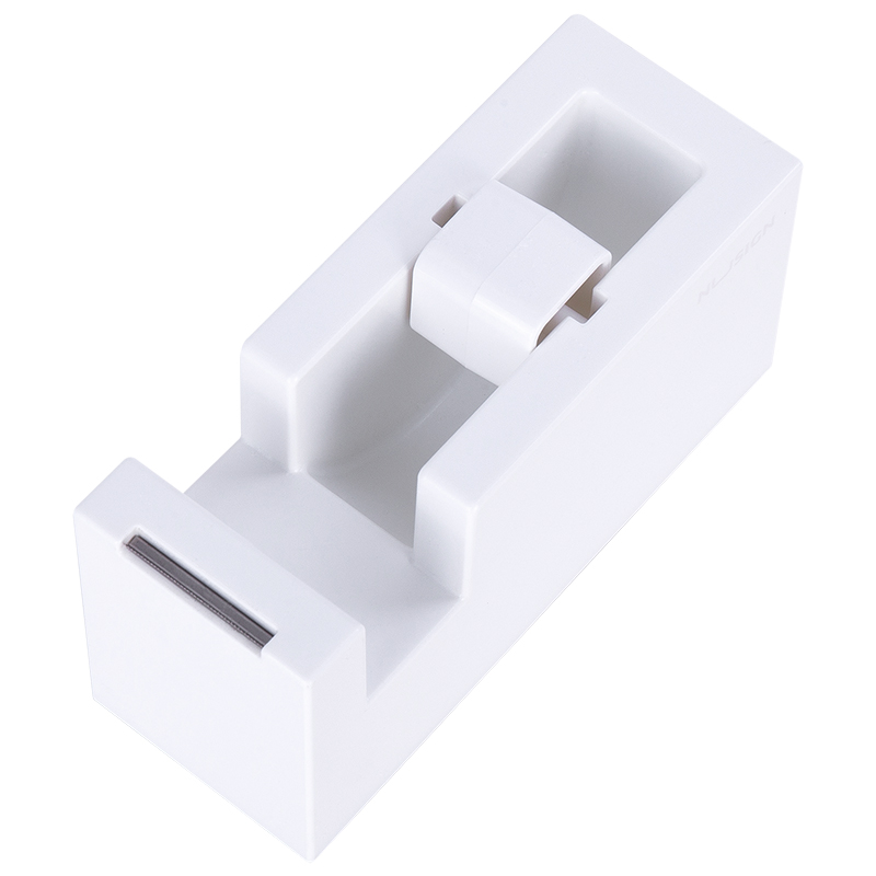 deli NS121 Nusign Tape Dispenser, 114×45×59mm, White - Image 2