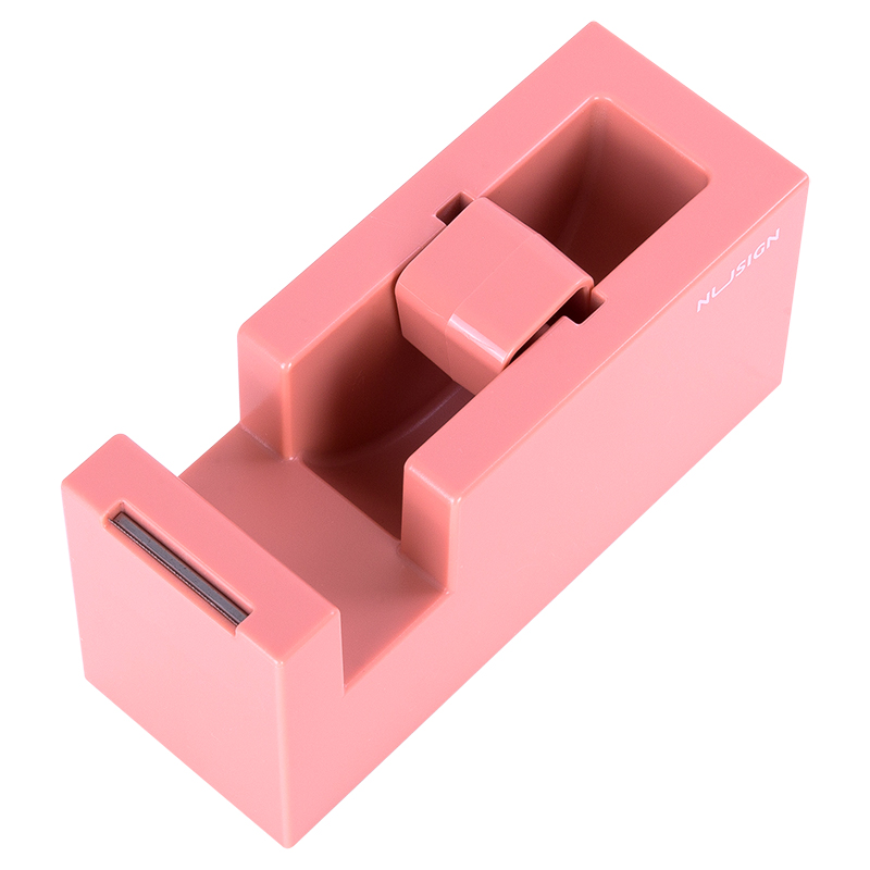 deli NS121 Nusign Tape Dispenser, Light Red - Image 2