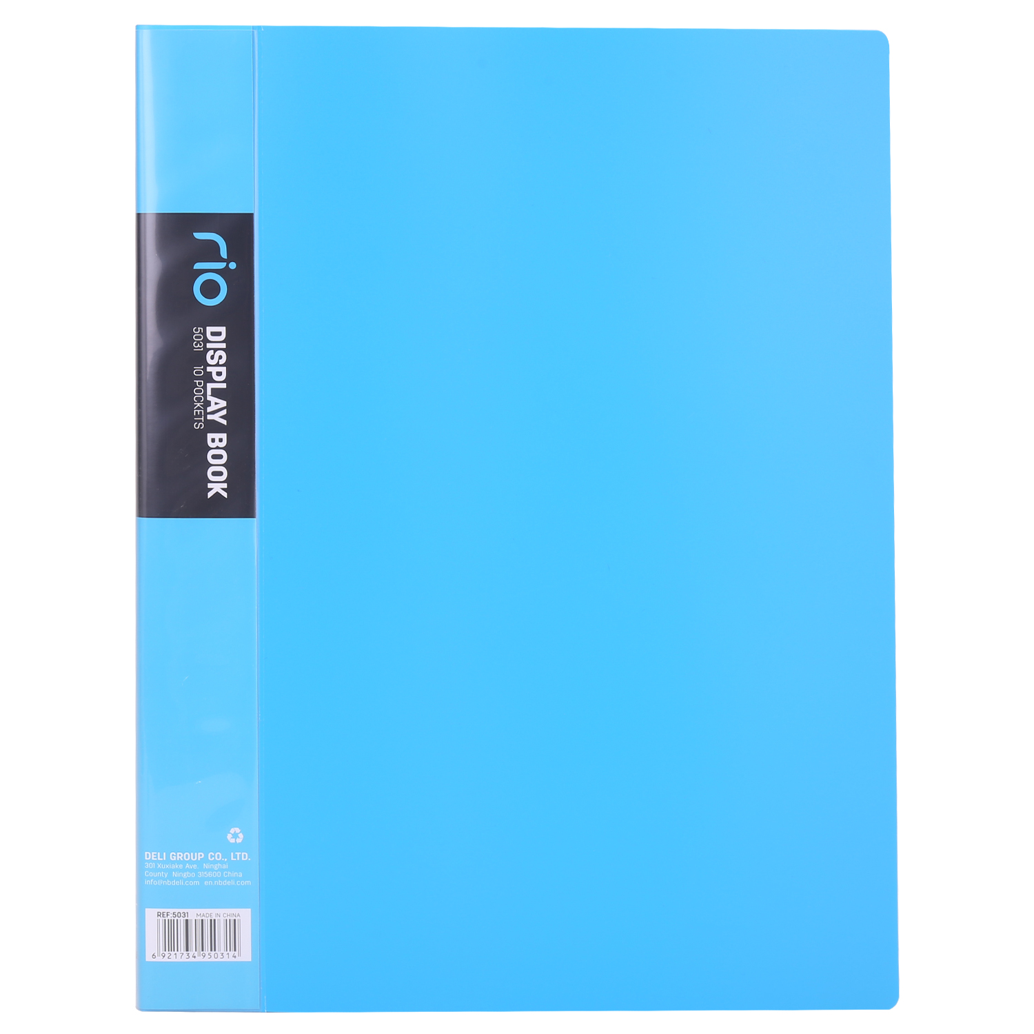 deli E5031 Office Display Book, A4-10 pages, Assorted Colors - Image 2