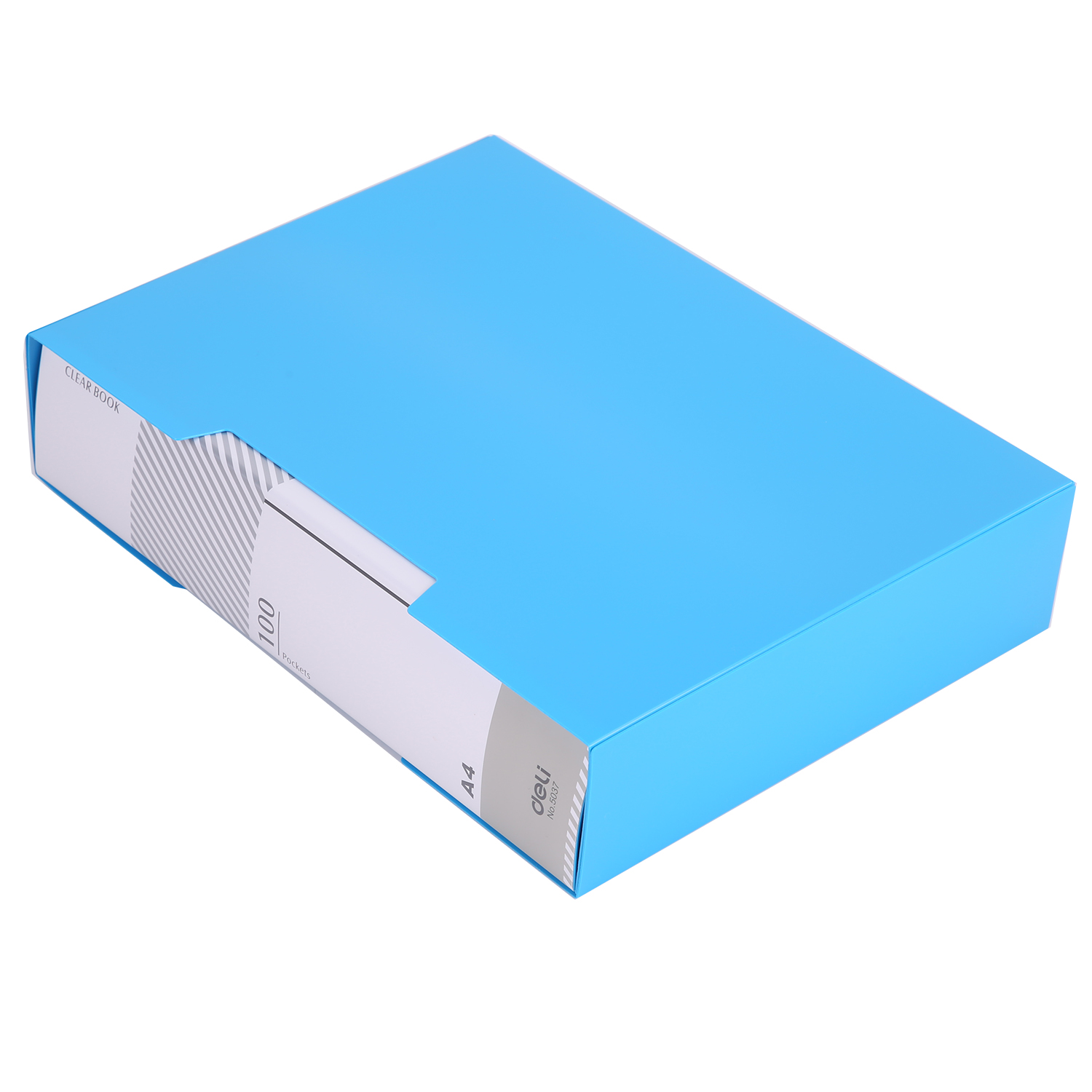 deli E5037 Office Display Book, A4-100 pages, Assorted Colors - Image 2