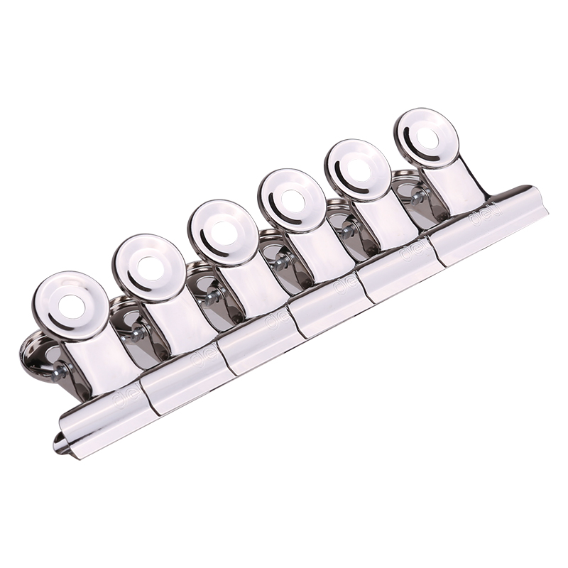deli 9525 Binder Clip, 29mm, Silver - Image 2