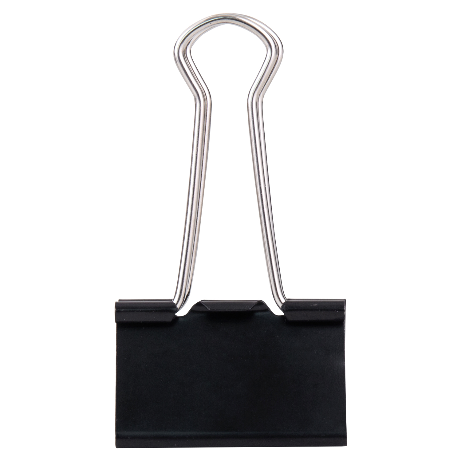 deli E8562A Effortless Binder Clip, 41mm, Black - Image 2