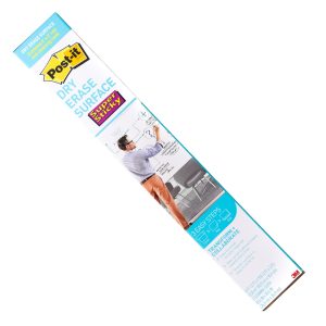 3M Post-it Dry Erase Board, 60cm x 90cm, White