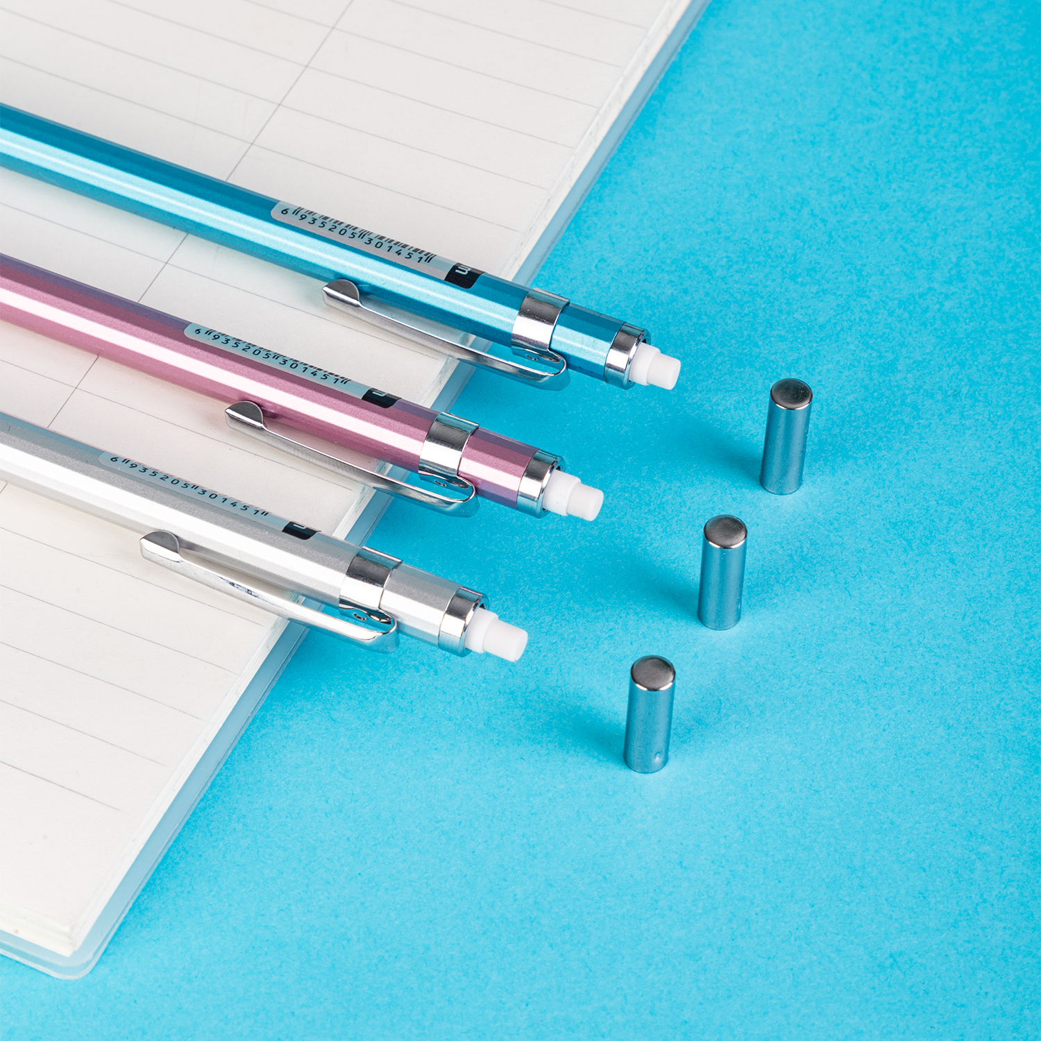 deli EU999 Mechanical Pencil, 0.5mm, Assorted Colors - Image 3